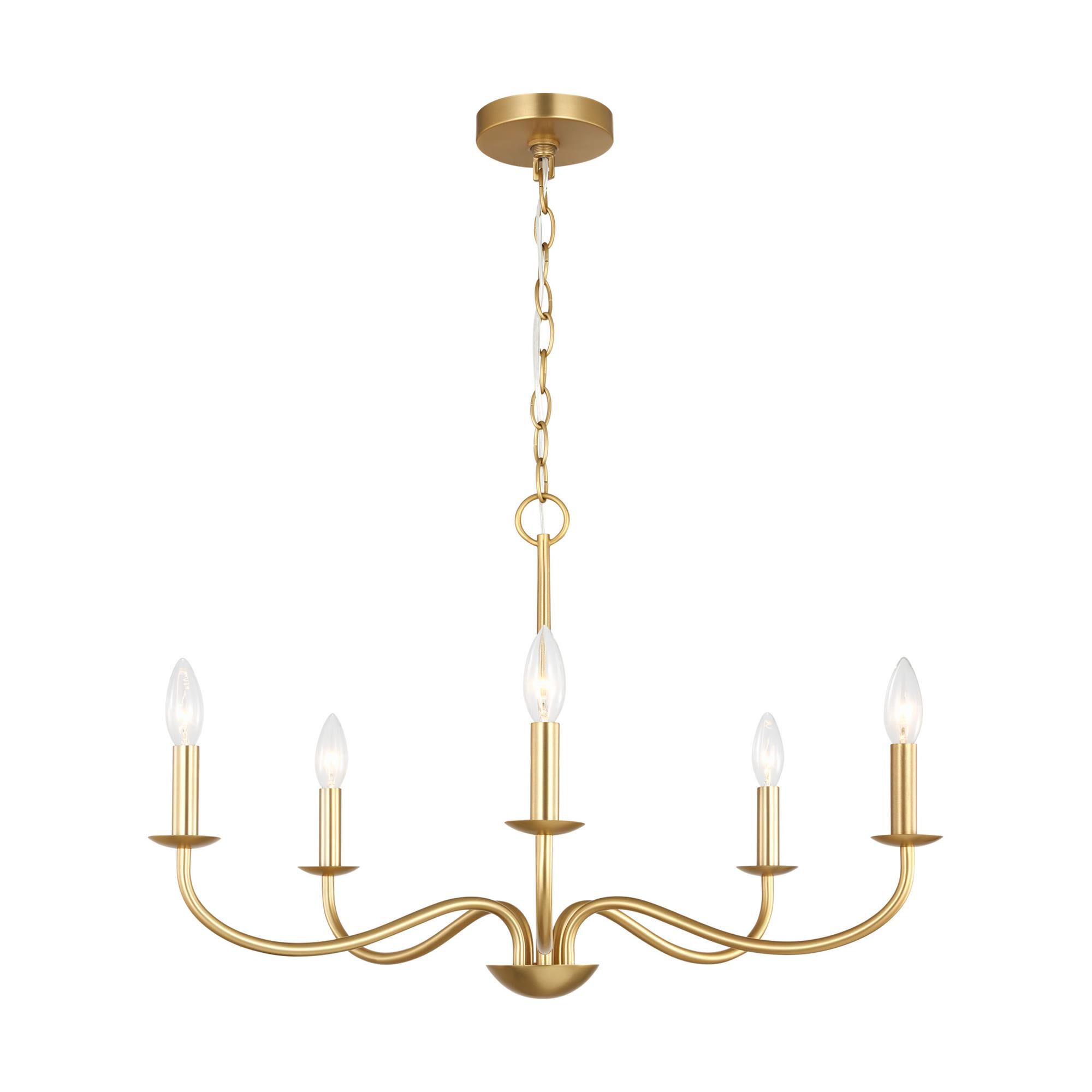 Shown in Satin Brass finish