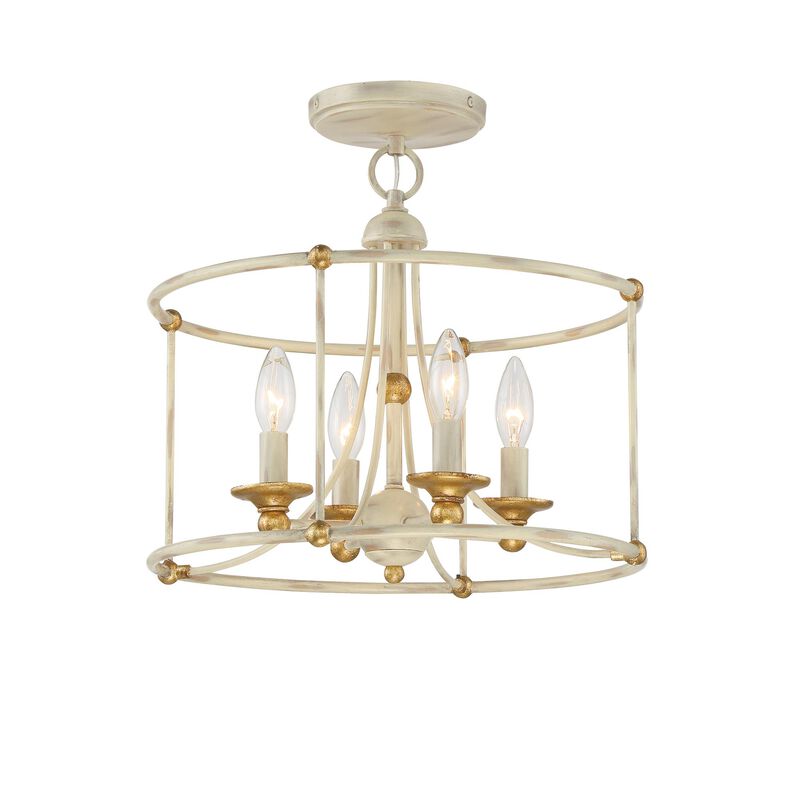 Westchester County 16 Inch Semi Flush Mount by Minka Lavery