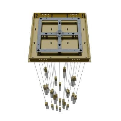 Avenue Lighting The Original Glacier Snow Avenue 25 Light Multi Light Pendant by Avenue Lighting