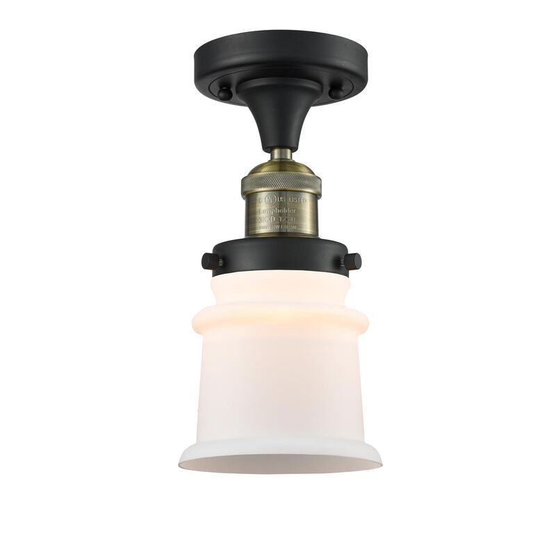 Bruno Marashlian Canton 6 Inch 1 Light Semi Flush Mount by Innovations Lighting