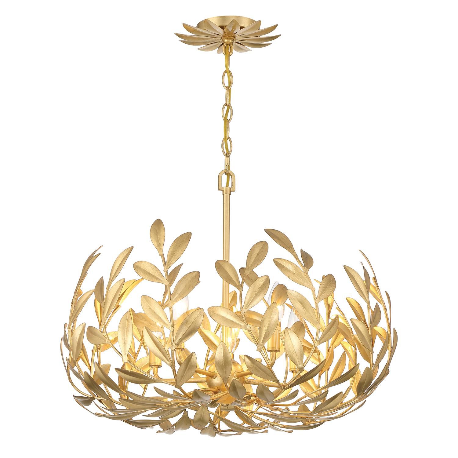 Broche 23 Inch Chandelier by Crystorama