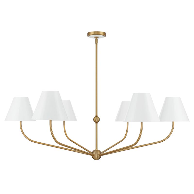 Xavier 48 Inch Chandelier by Crystorama
