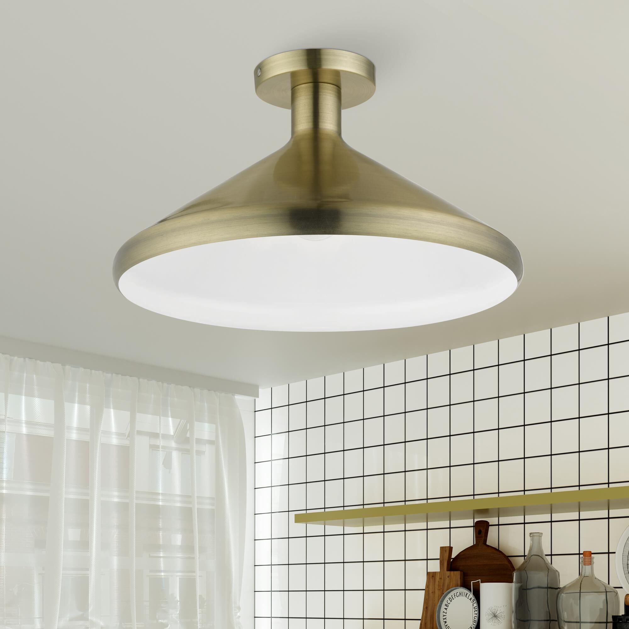 Geneva Semi Flush Mount by Livex Lighting