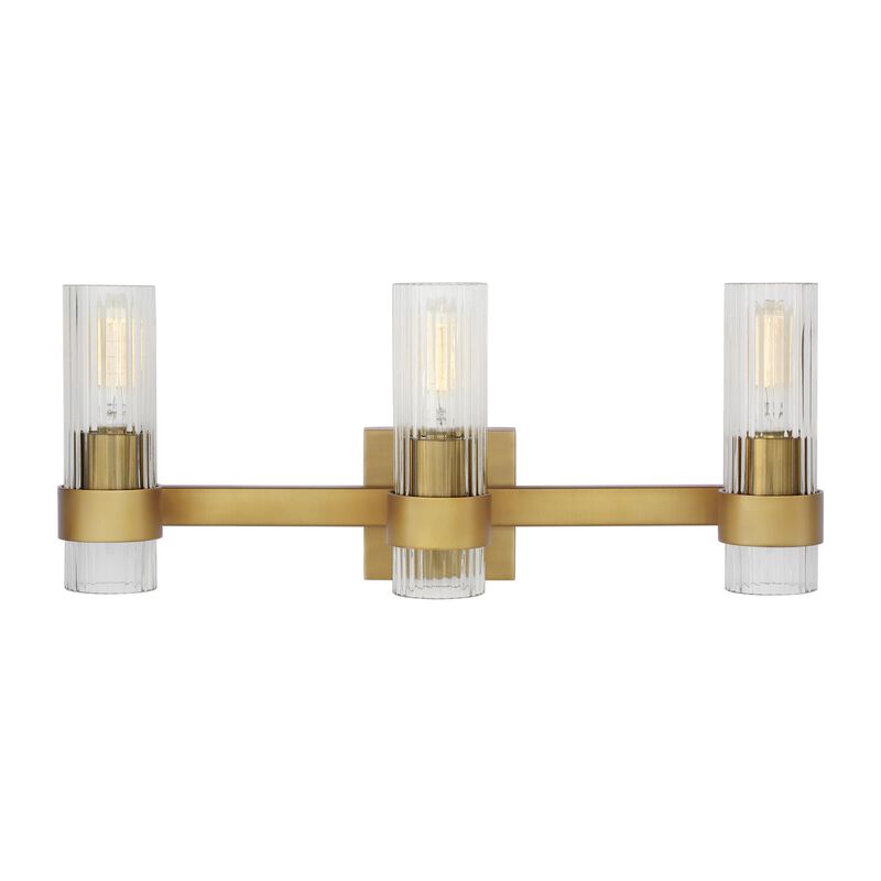 Chapman & Myers Geneva 22 Inch 3 Light Bath Vanity Light by Visual Comfort Studio Collection