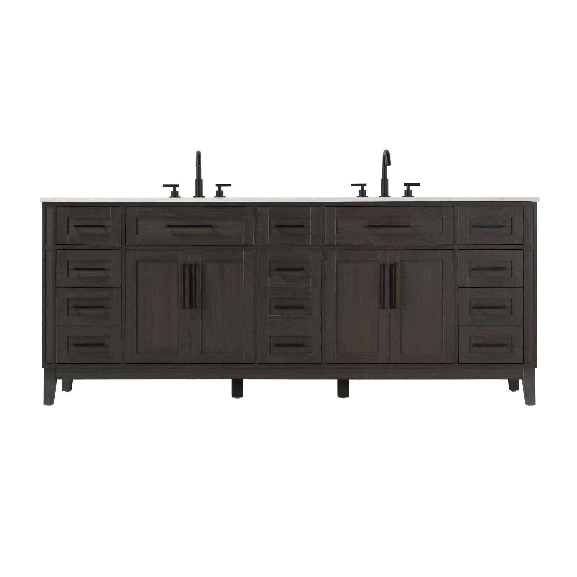 Virginia 84 Inch Bath Vanity by Elegant Decor