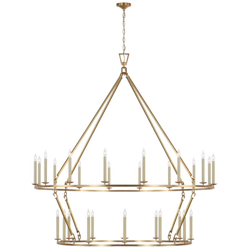 Chapman and Myers Darlana 73 Inch 28 Light LED Chandelier by Visual Comfort Signature Collection