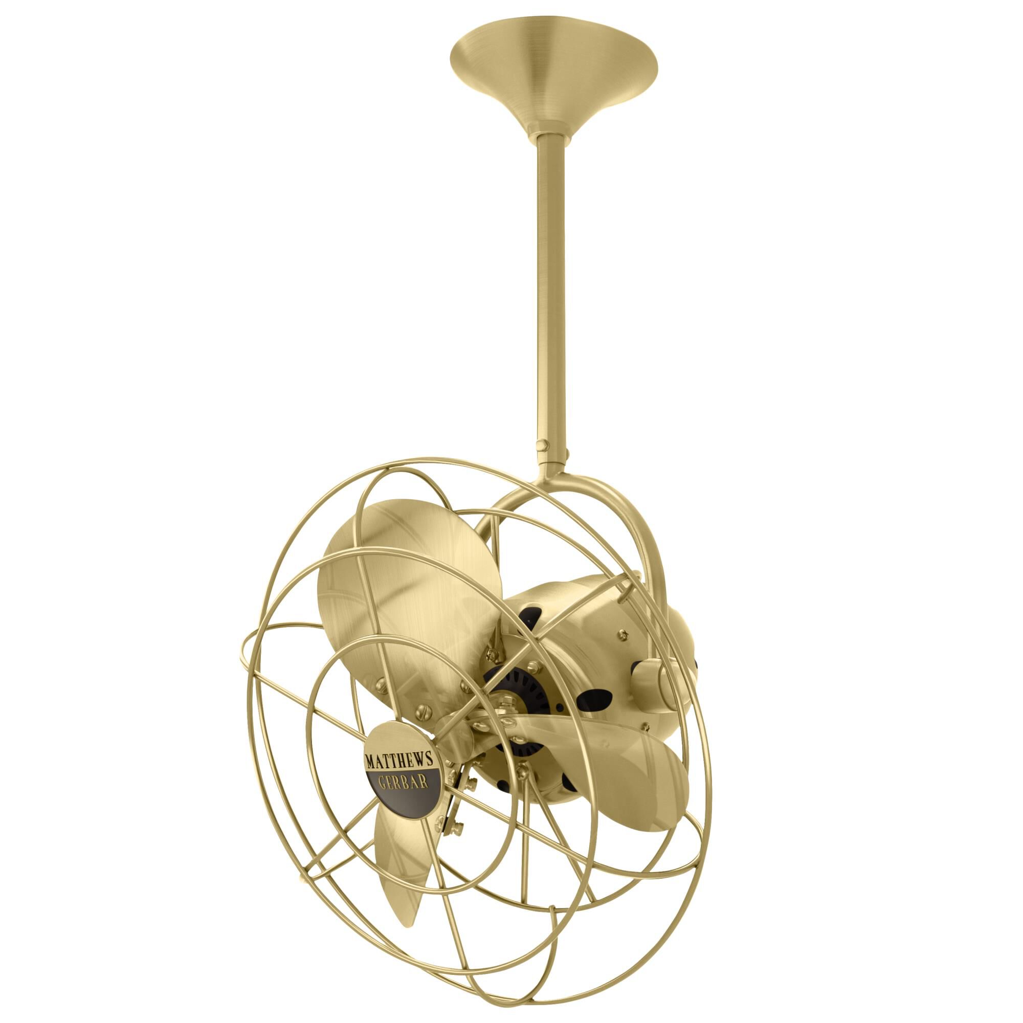 Shown in Brushed Brass finish