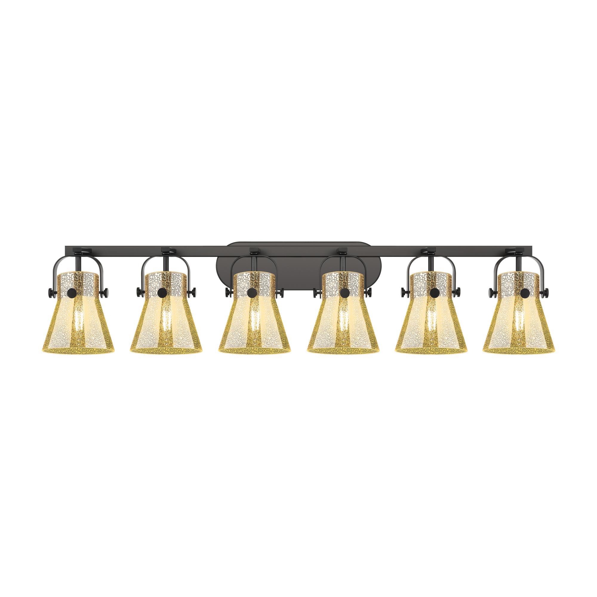 Bruno Marashlian Pilaster II Cone 46 Inch Bath Vanity Light by Innovations Lighting