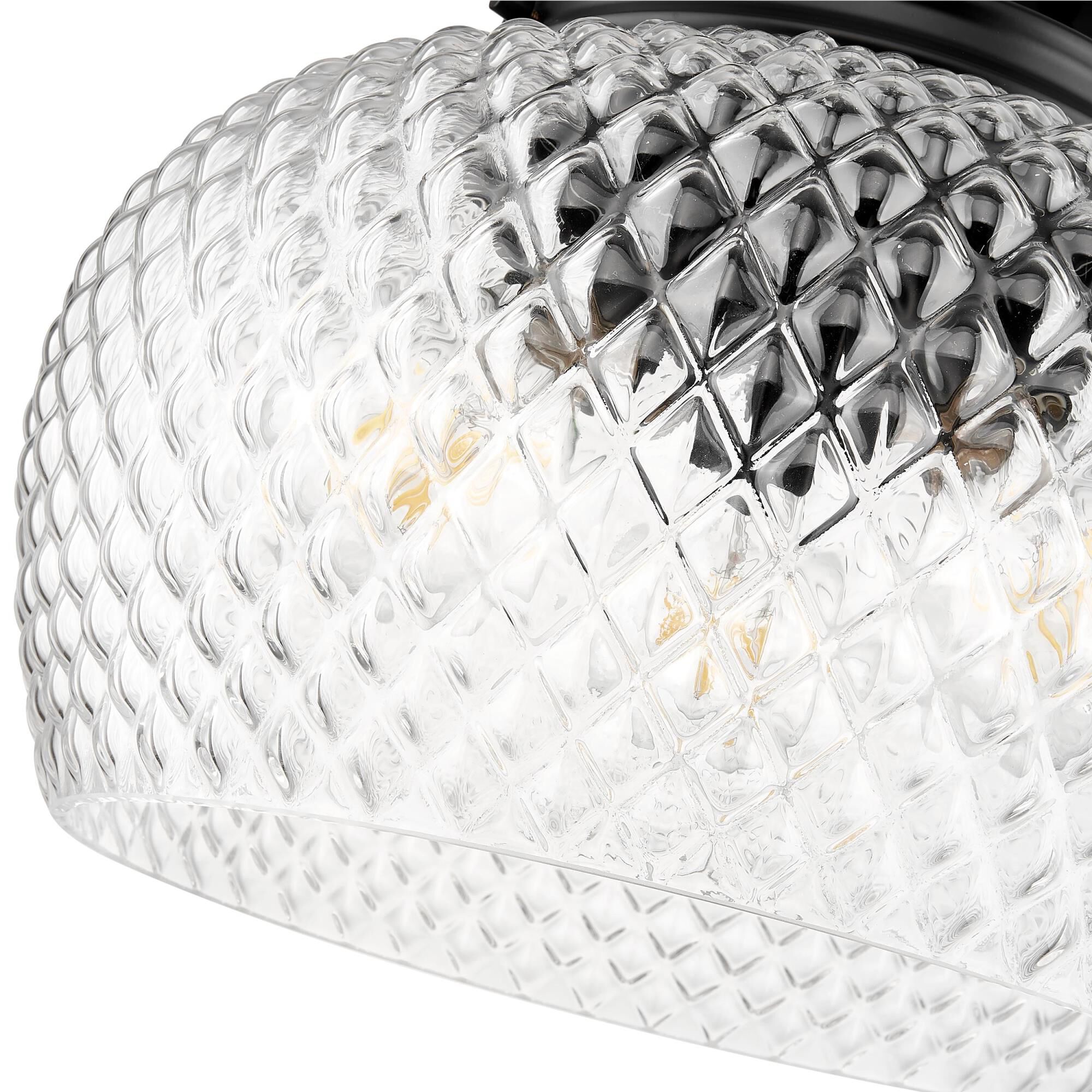 Adeline 14 Inch Semi Flush Mount by Golden Lighting