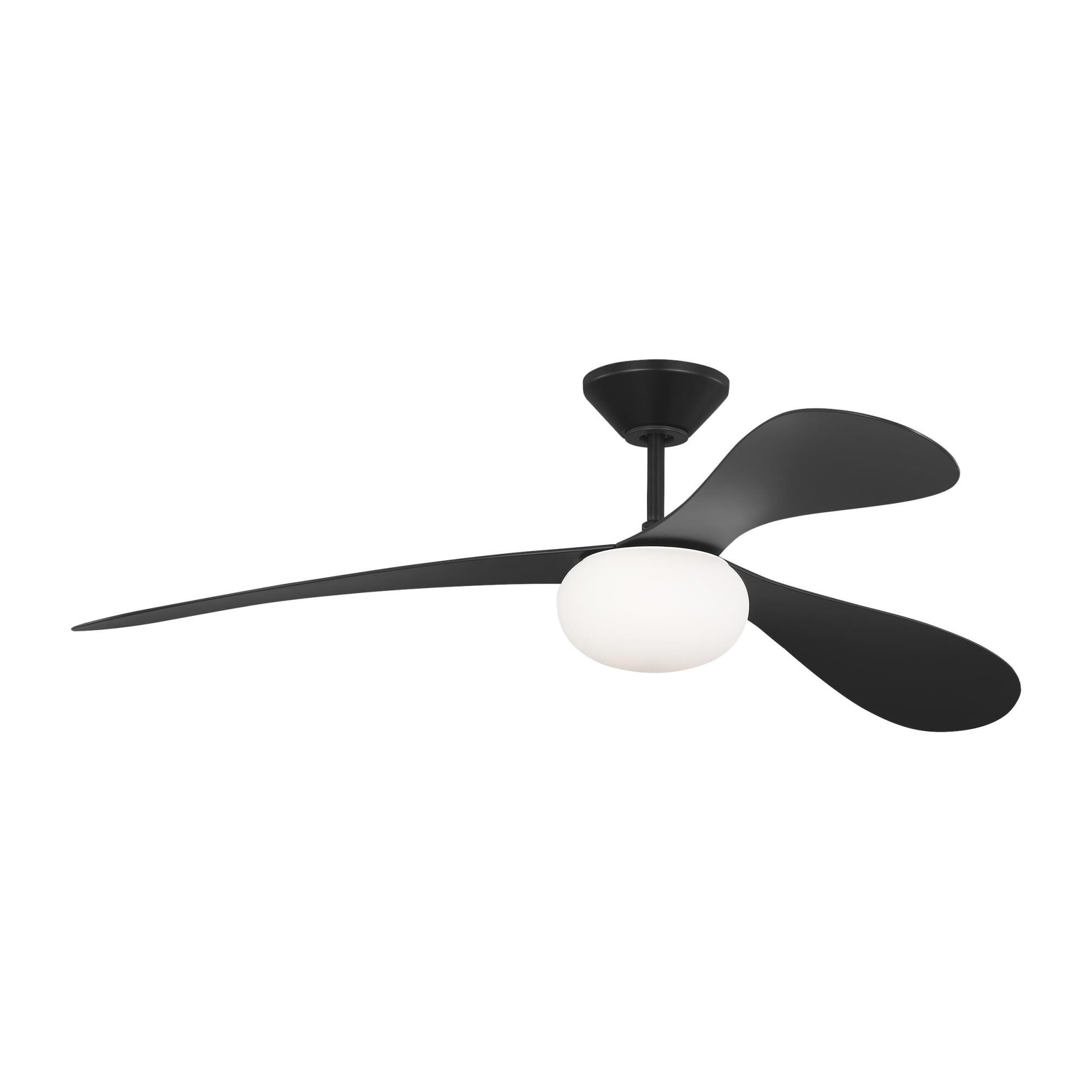 Peter Bristol Drape Smart 58 Inch Ceiling Fan with Light Kit by Visual Comfort Fan Collection