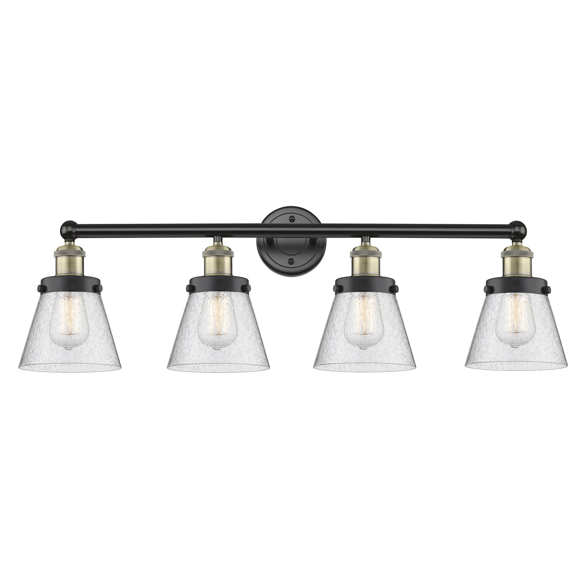 Bruno Marashlian Cone 33 Inch 4 Light Bath Vanity Light by Innovations Lighting