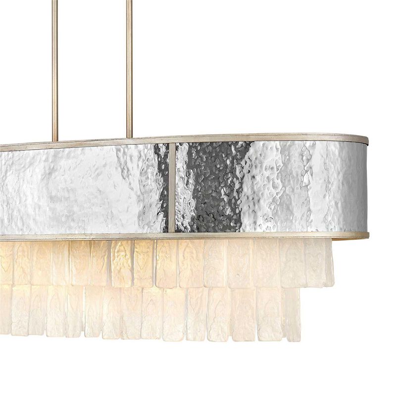 Reverie 43 Inch 10 Light Linear Suspension Light by Fredrick Ramond