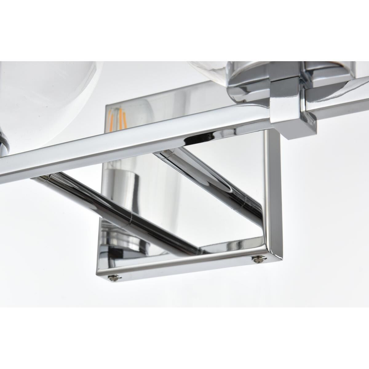 Juelz 34 Inch 4 Light Bath Vanity Light by Elegant Lighting