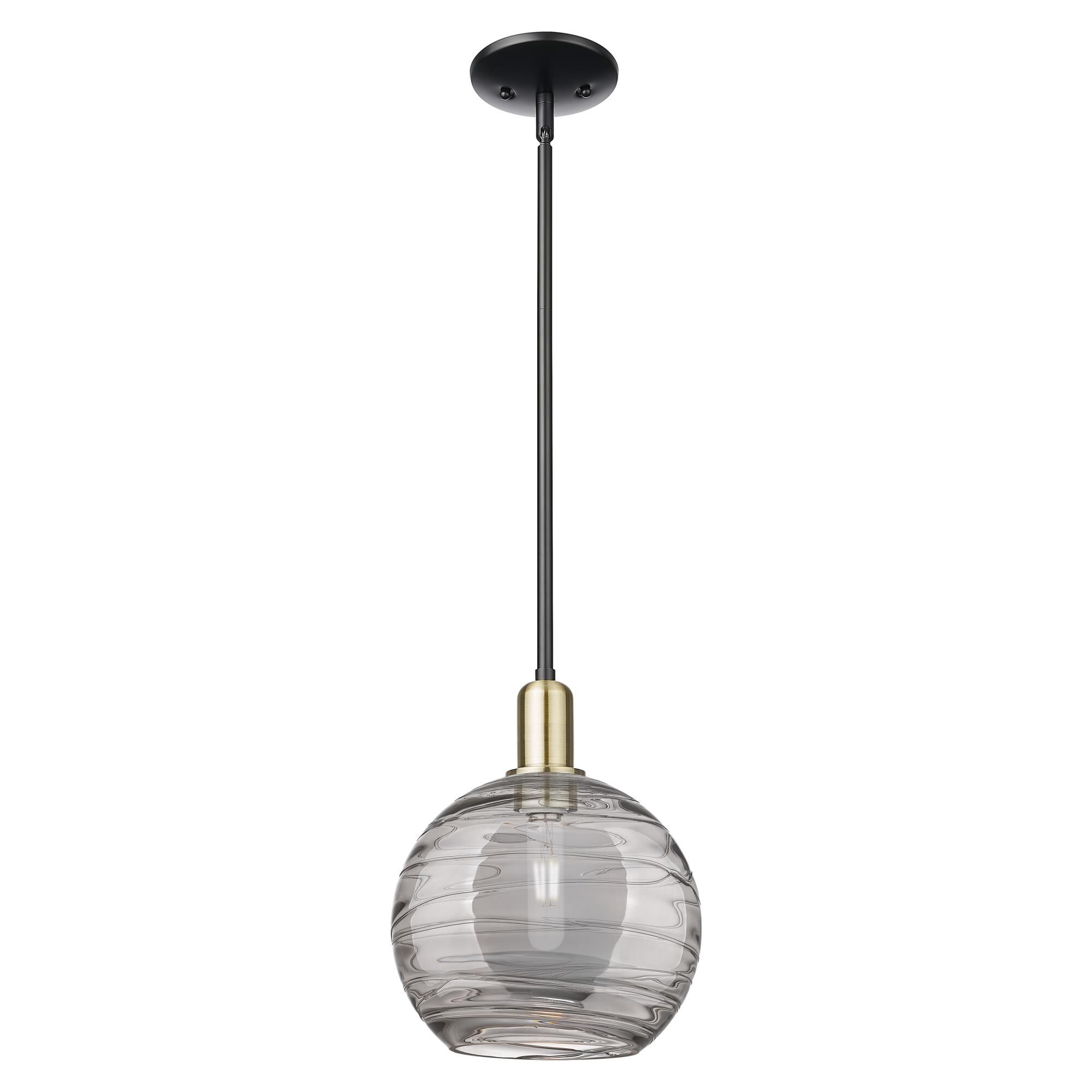 Bruno Marashlian Athens Deco Swirl 10 Inch Mini Pendant by Innovations Lighting