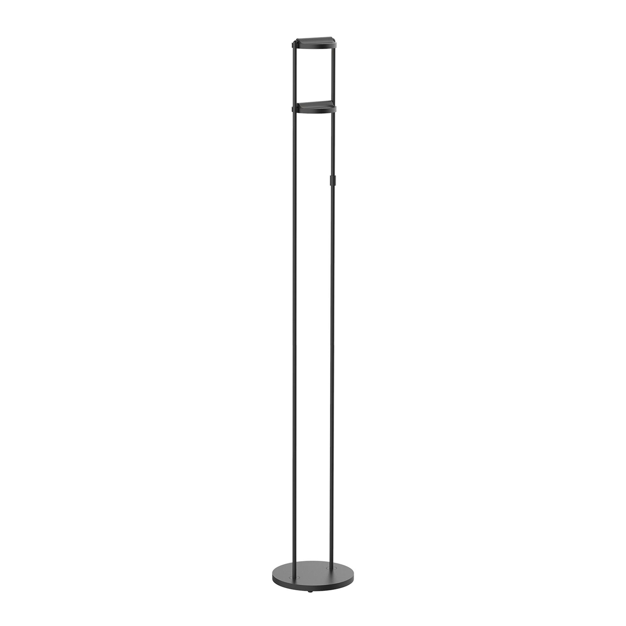 Shown in Black finish and Frosted Acrylic glass