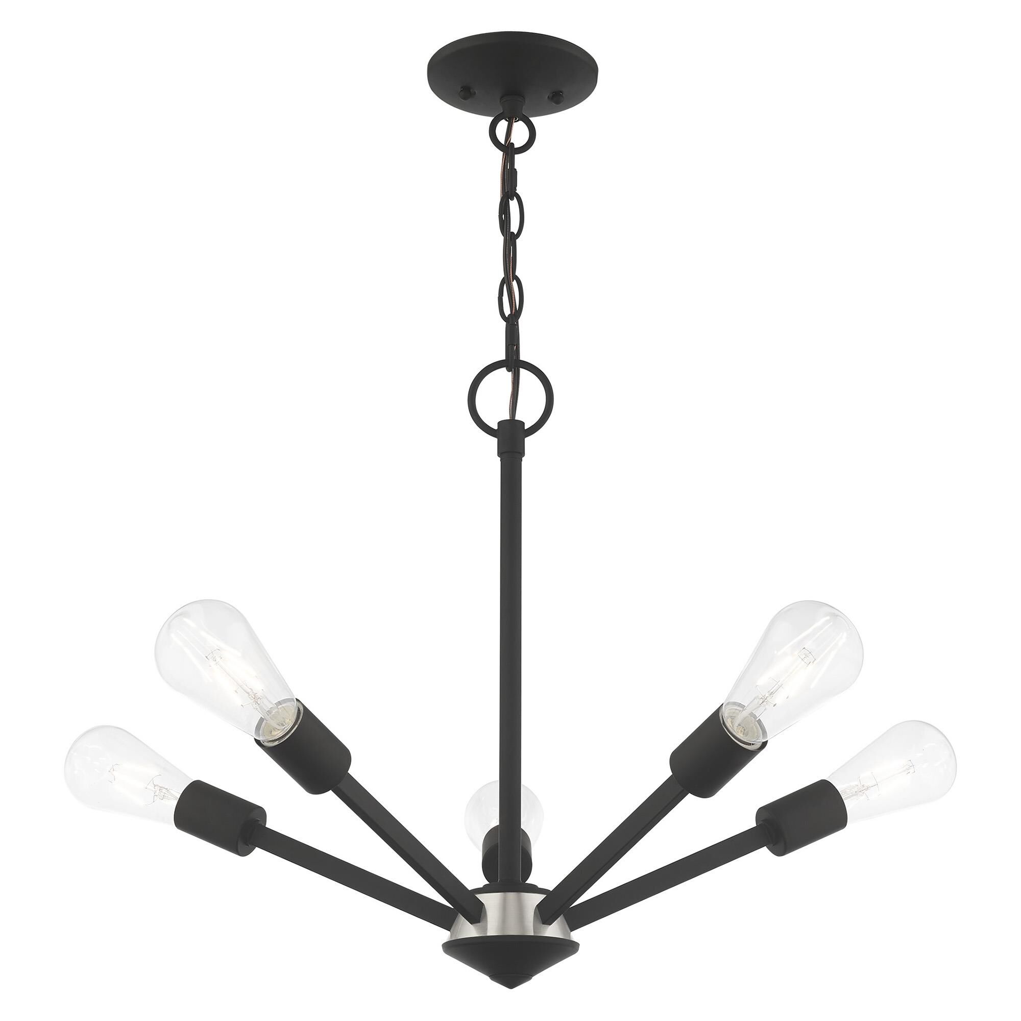 Prague 5 Light Mini Chandelier by Livex Lighting