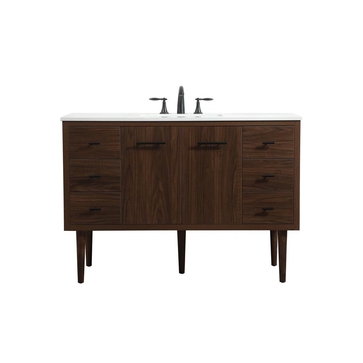 Shown in Walnut finish