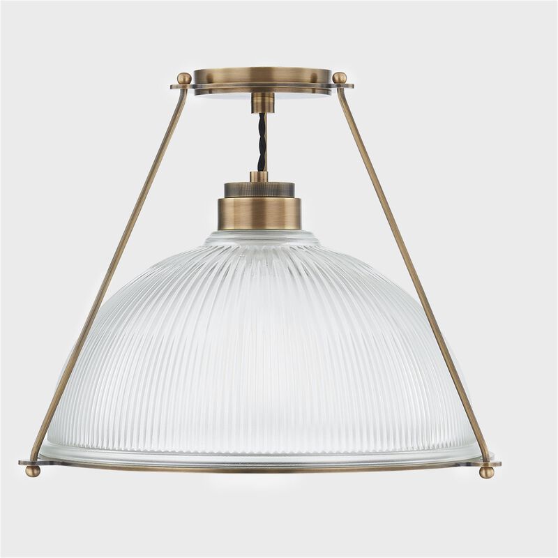 Lauren Liess Glint 18 Inch Semi Flush Mount by Troy Lighting