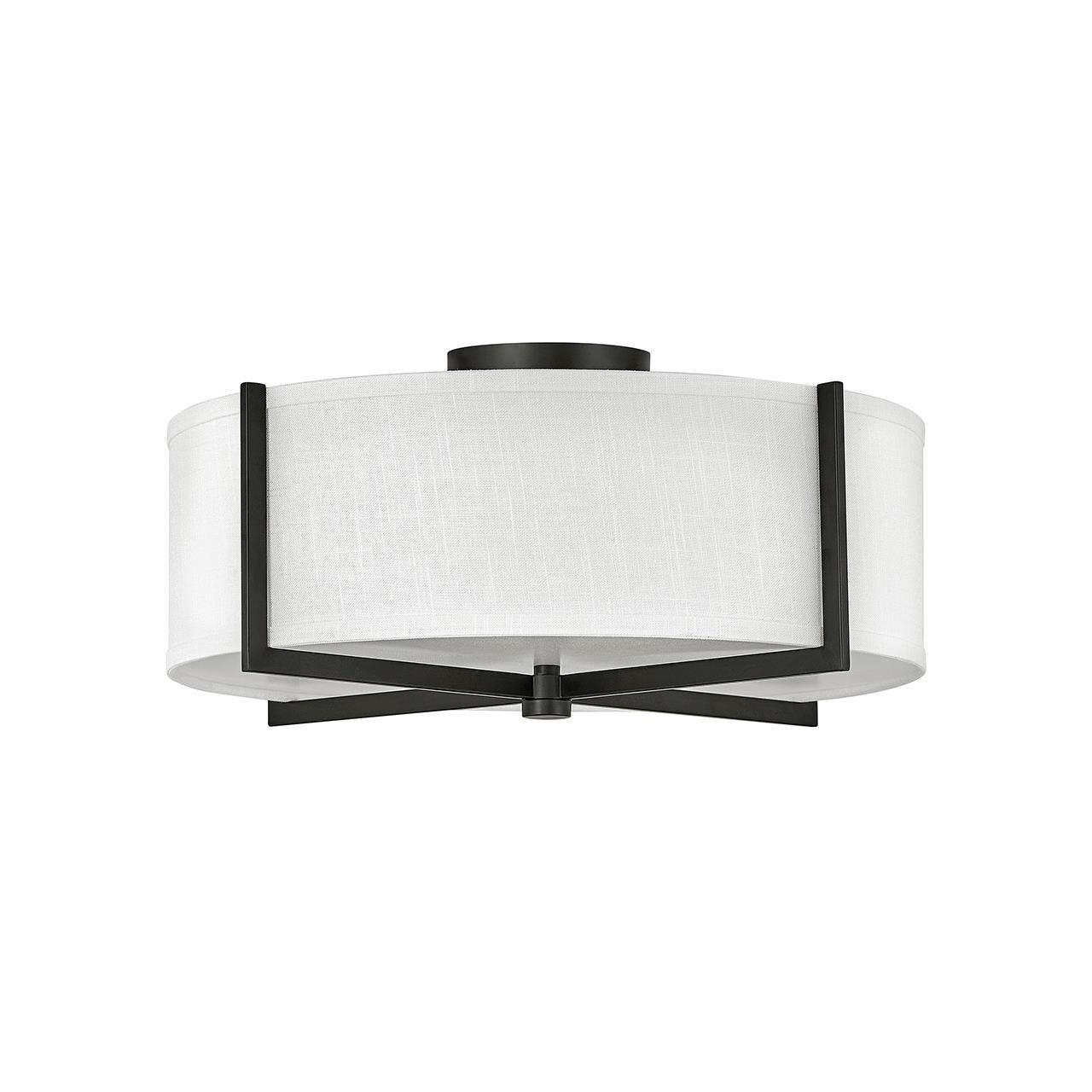 Axis 19 Inch 3 Light LED Semi Flush Mount by Hinkley Lighting
