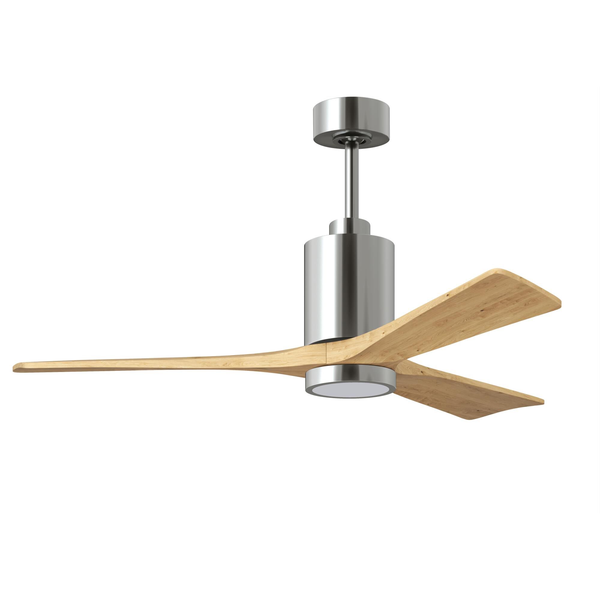 Patricia 52 Inch Ceiling Fan with Light Kit by Matthews Fan Company