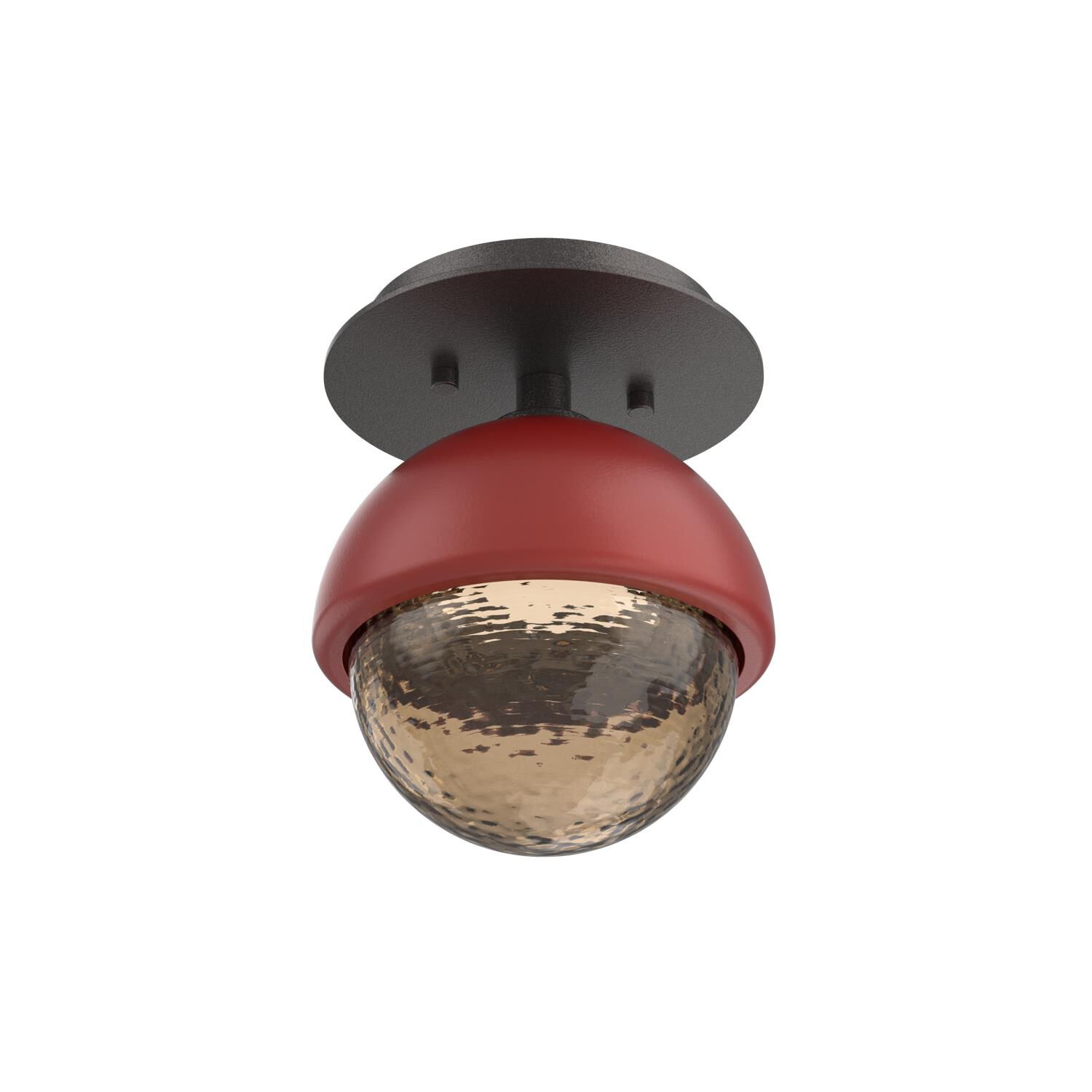 Shown in Graphite finish and Bronze glass and Cinnamon Red accent