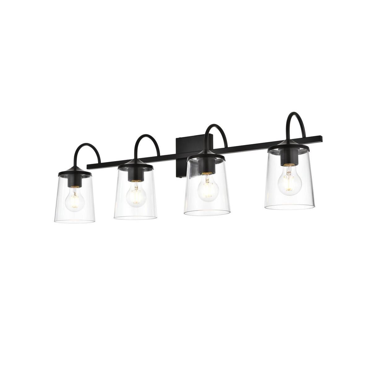 Avani 33 Inch 4 Light Bath Vanity Light by Elegant Lighting