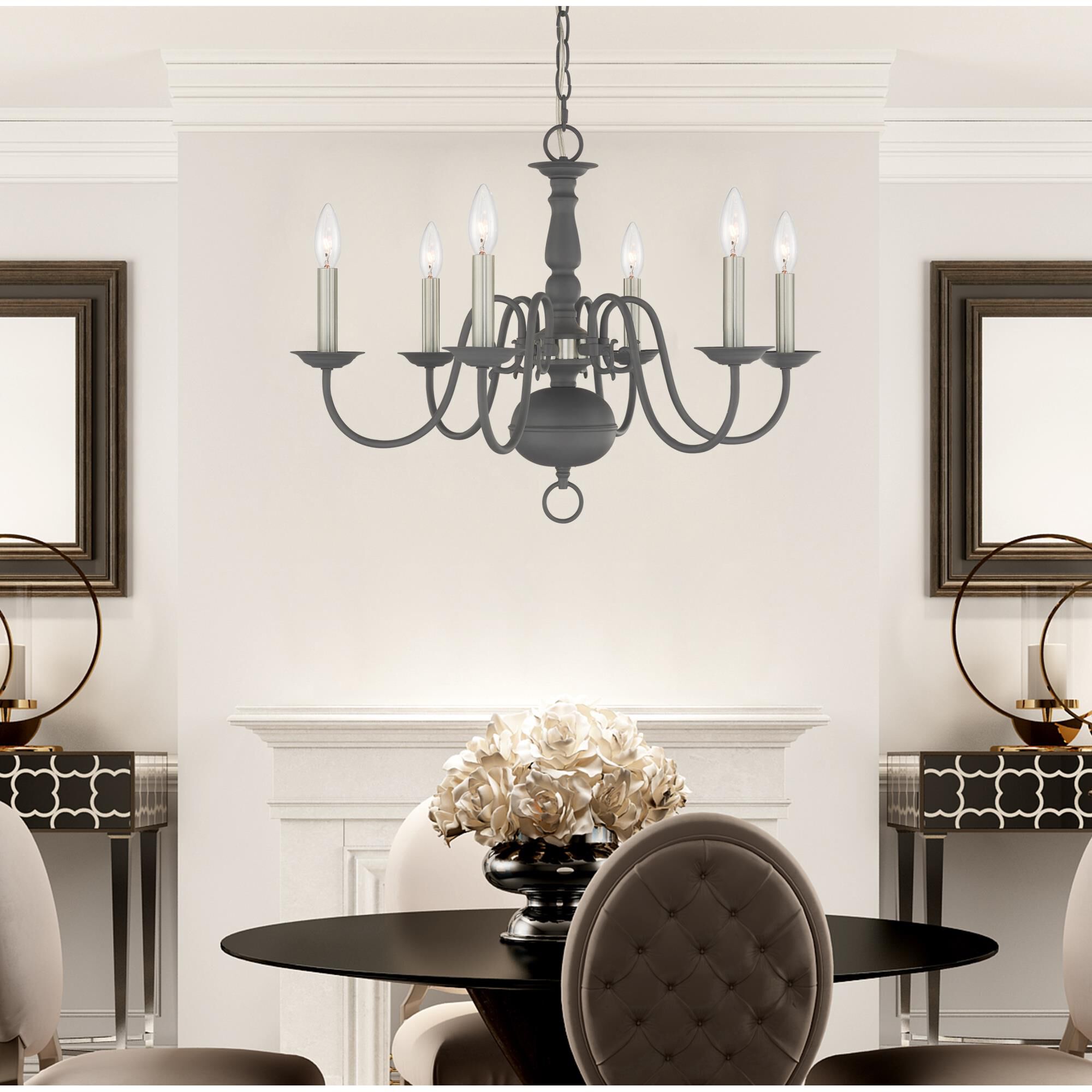 Williamsburgh 6 Light Chandelier by Livex Lighting