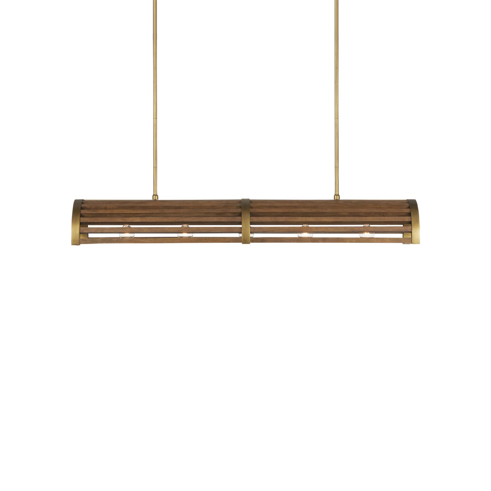 Woodbine 42 Inch 5 Light Linear Suspension Light,