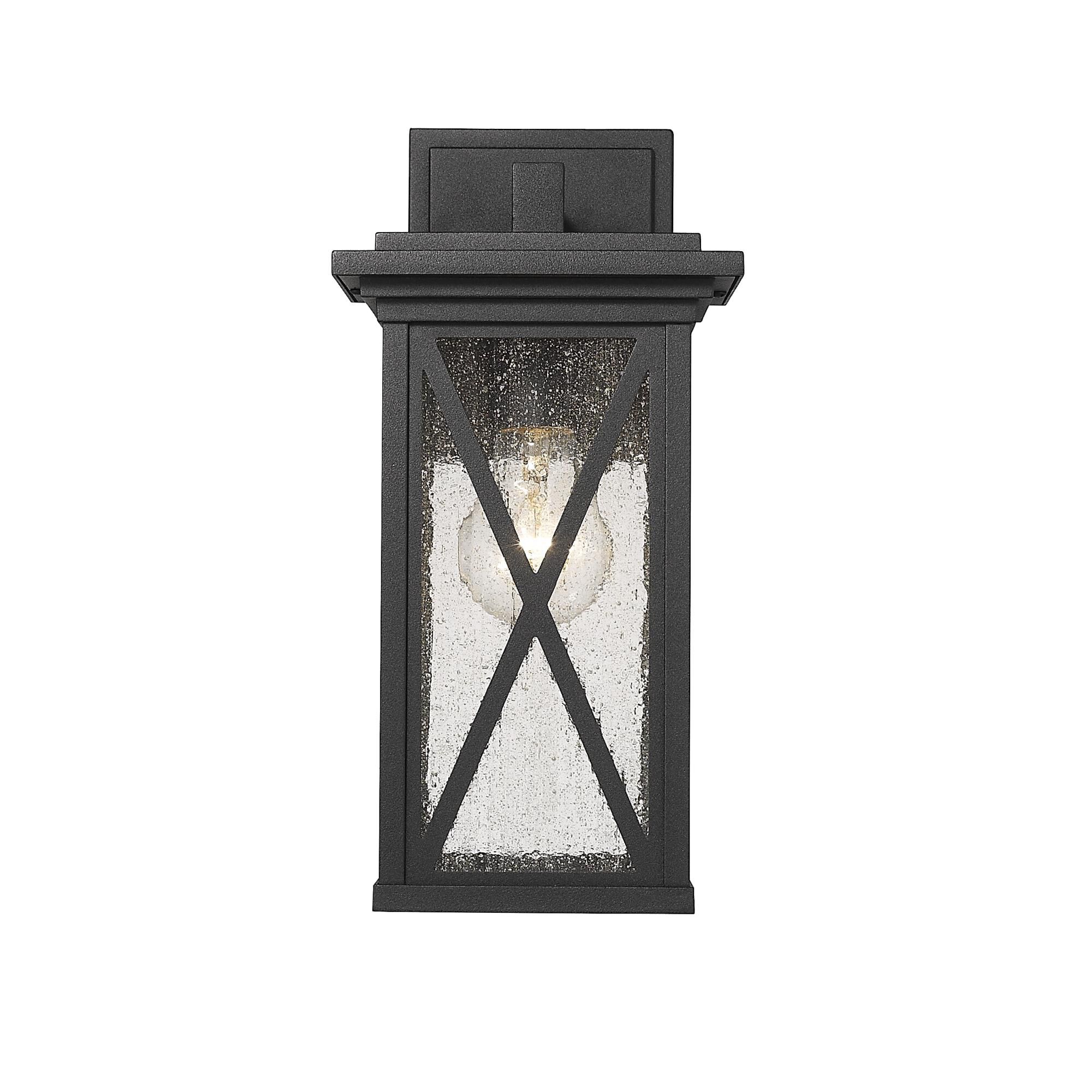 Z-Lite Brookside 12 Inch Tall Outdoor Wall Light