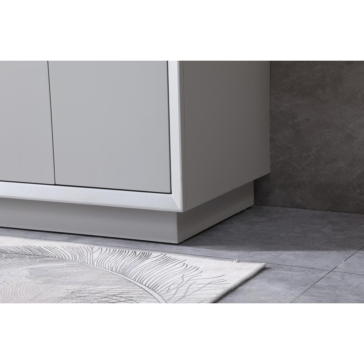 Shown in Grey finish