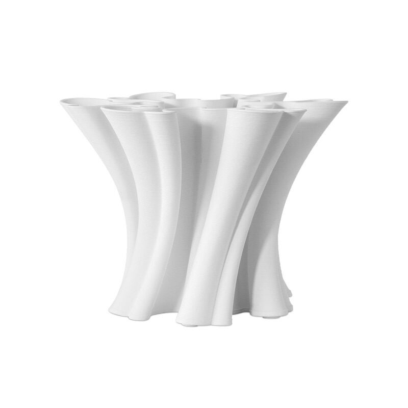 Godet Twist 8 Inch Vase-Urn by Currey and Company
