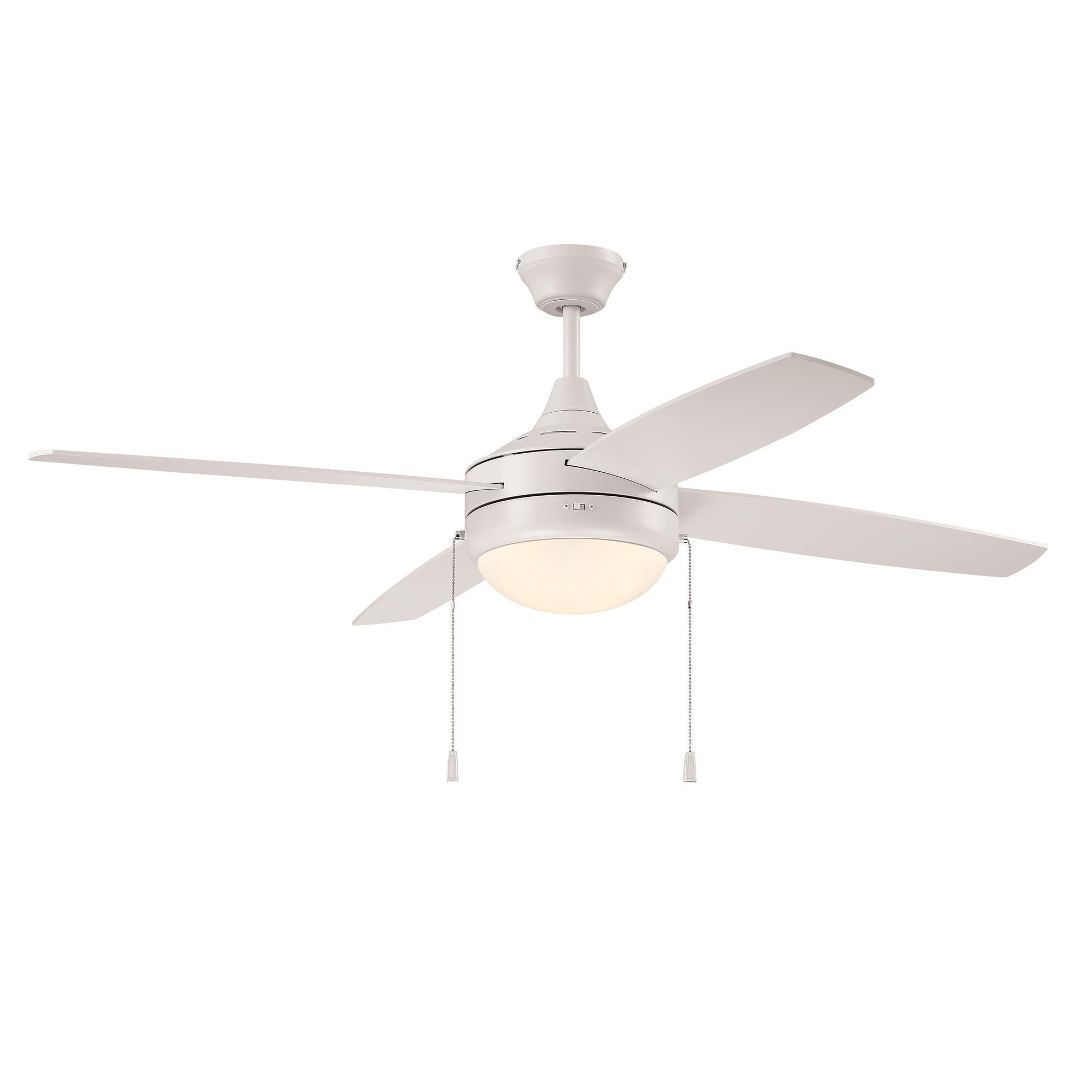 Phaze 52 Inch 4 Blade Ceiling Fan with Light Kit,