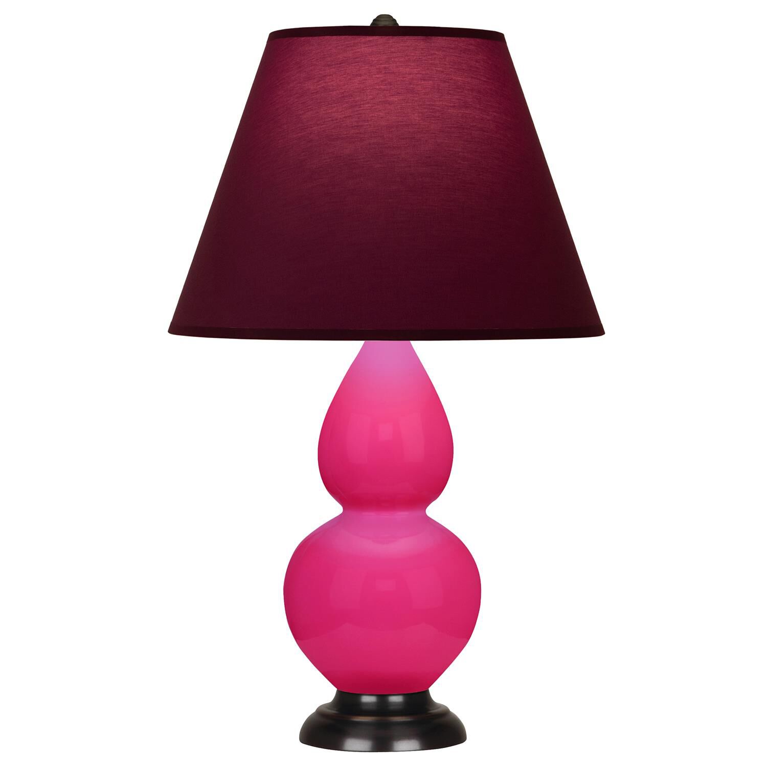 Small Double Gourd 23 Inch Table Lamp by Robert Abbey