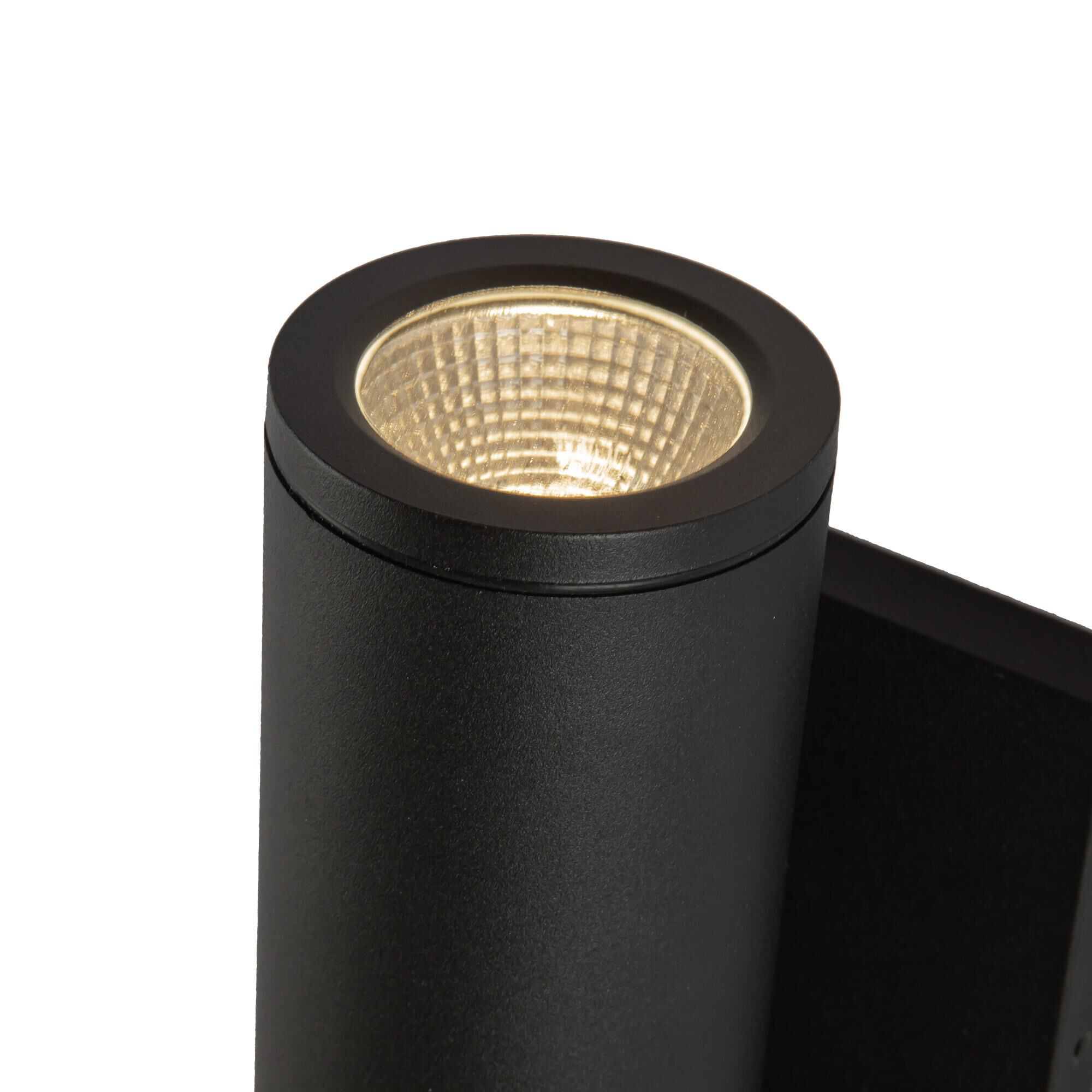 Shown in Black finish and Clear glass