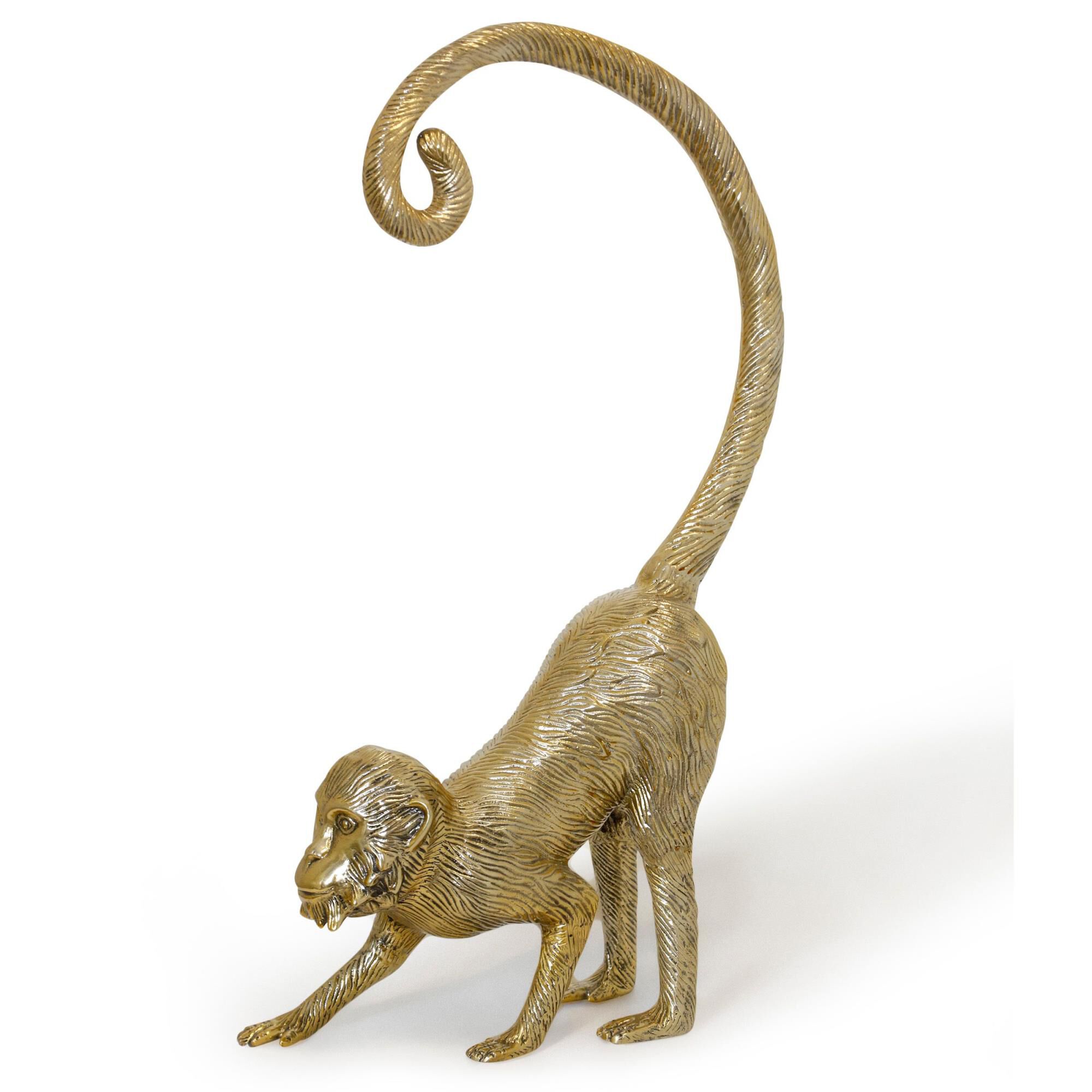 Prowling Monkey Sculpture by Stylecraft