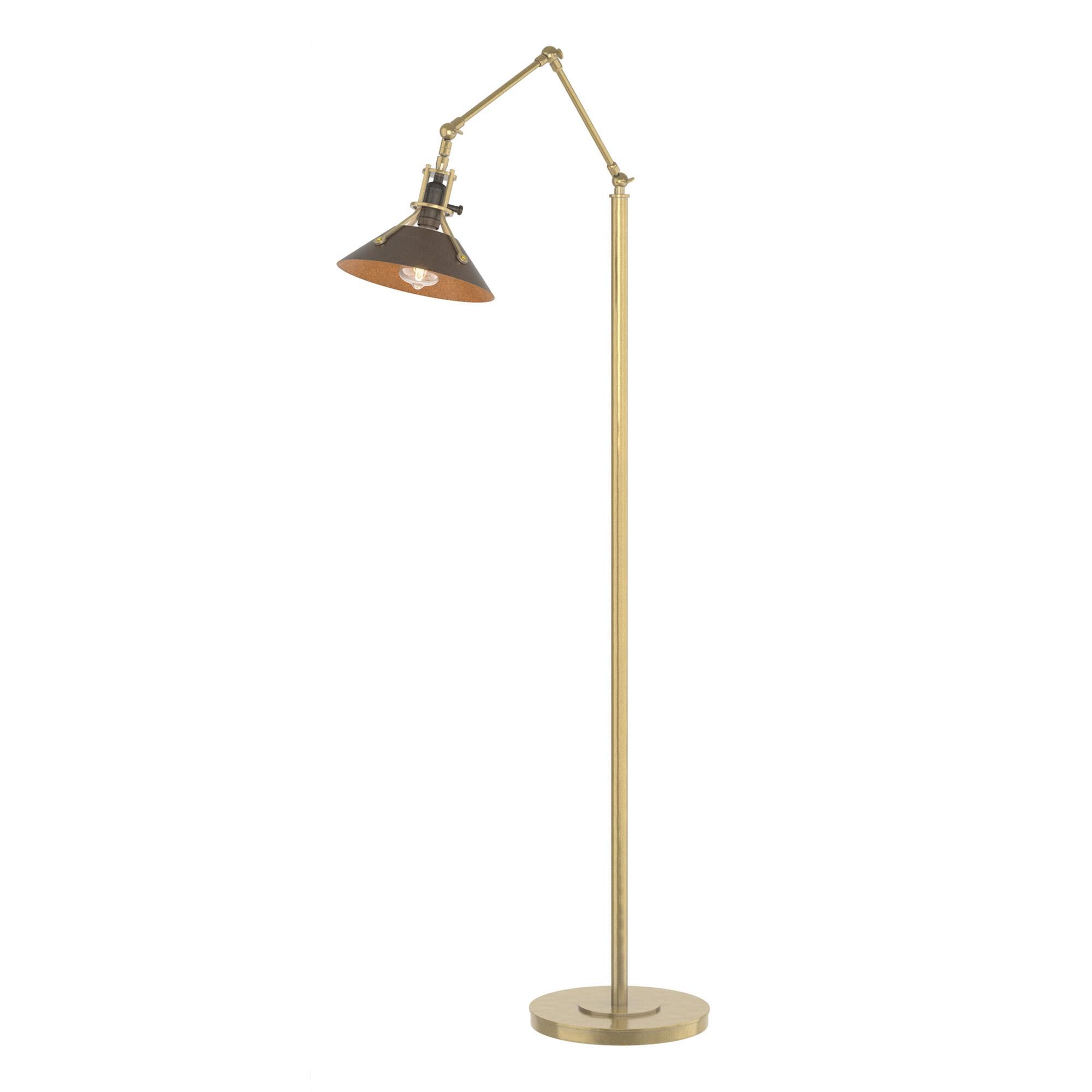 Shown in Modern Brass finish and Bronze (05) accent