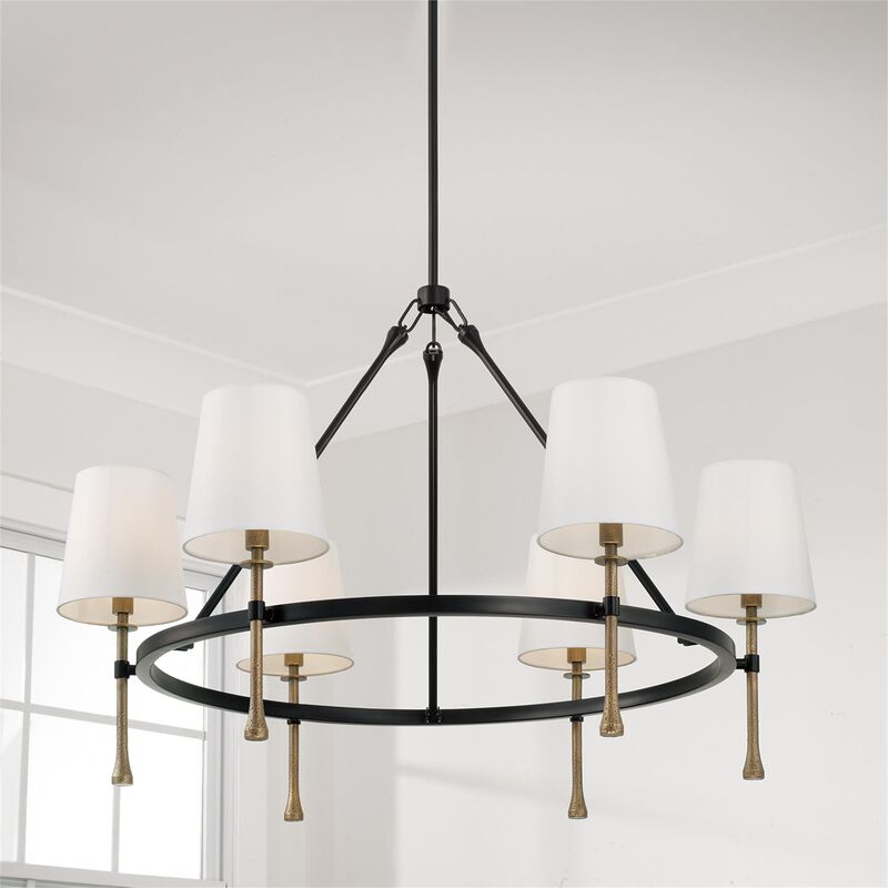 Hollis 35 Inch Chandelier by Capital Lighting