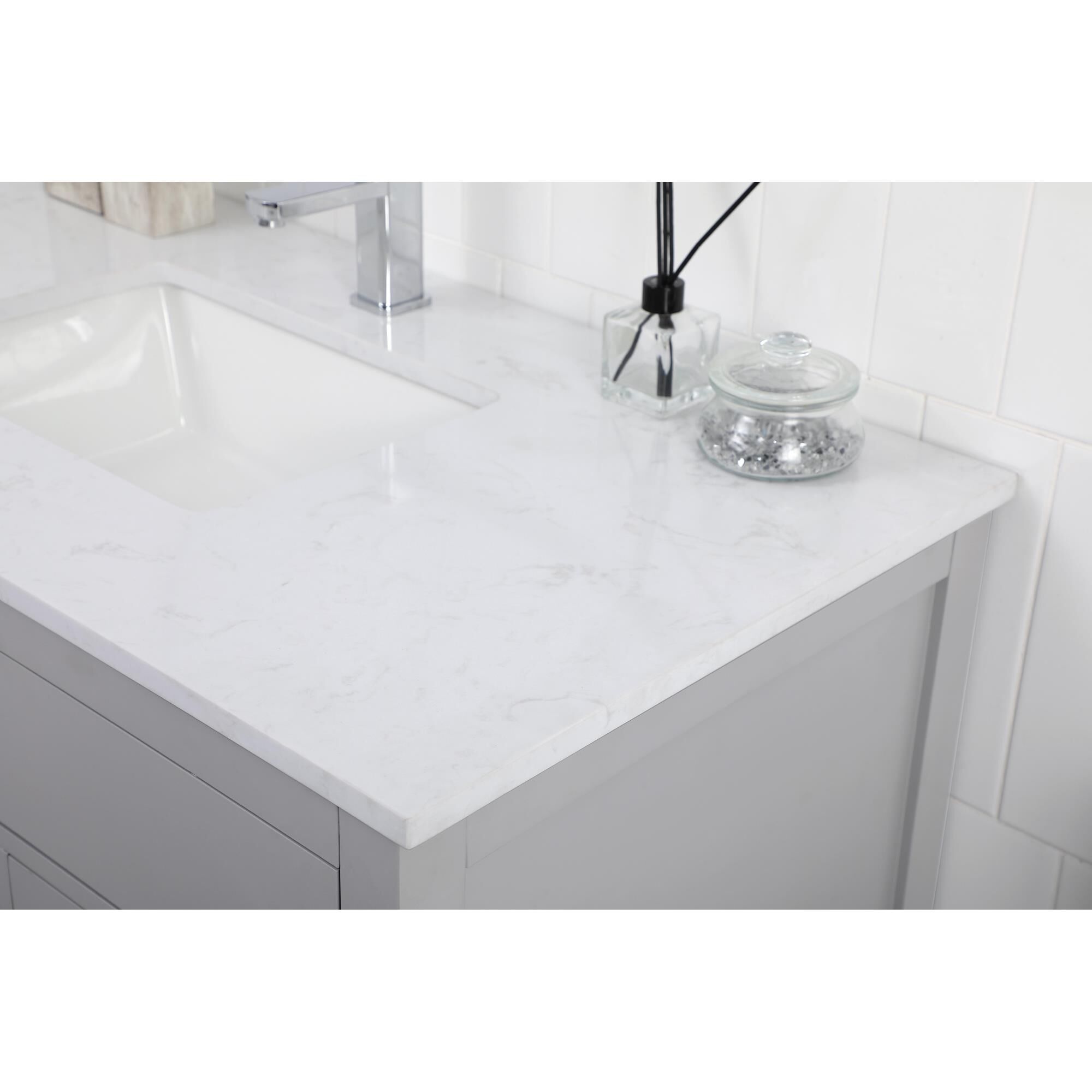 Lewis 42 Inch Bath Vanity by Elegant Decor