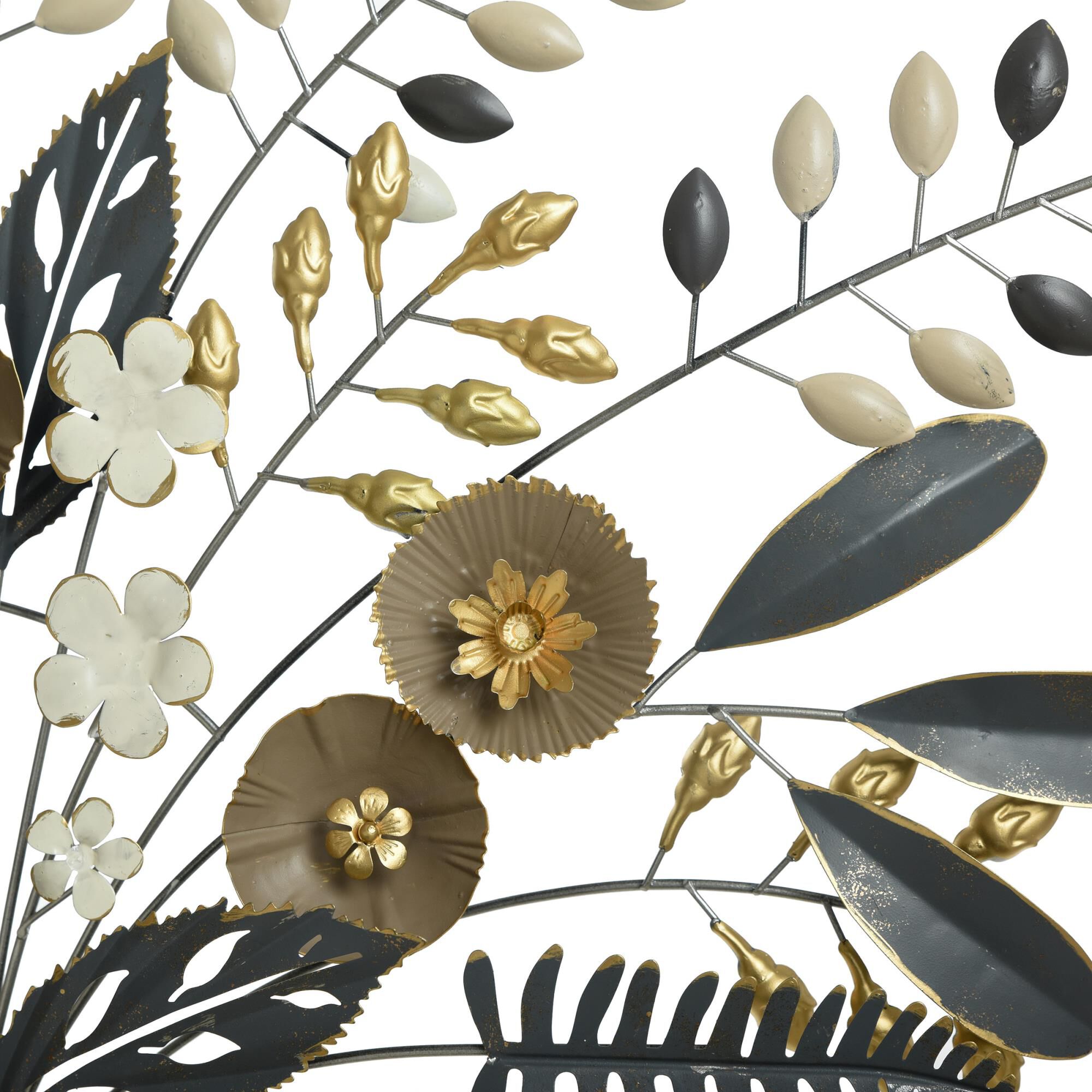 Shown in White, Gold and Brown finish