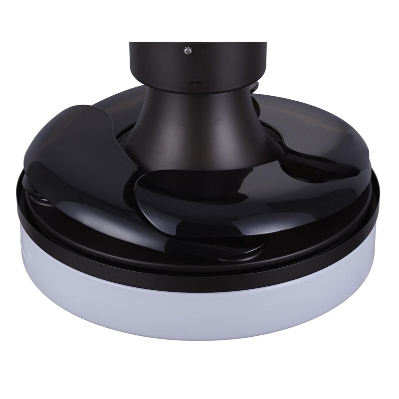 Orbit 36 Inch Flush Mount Fan with Light Kit by Beacon Lighting