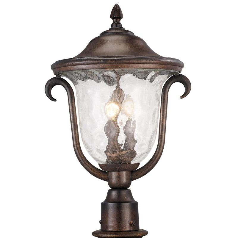Santa Barbara 19 Inch Outdoor Post Lamp by Kalco