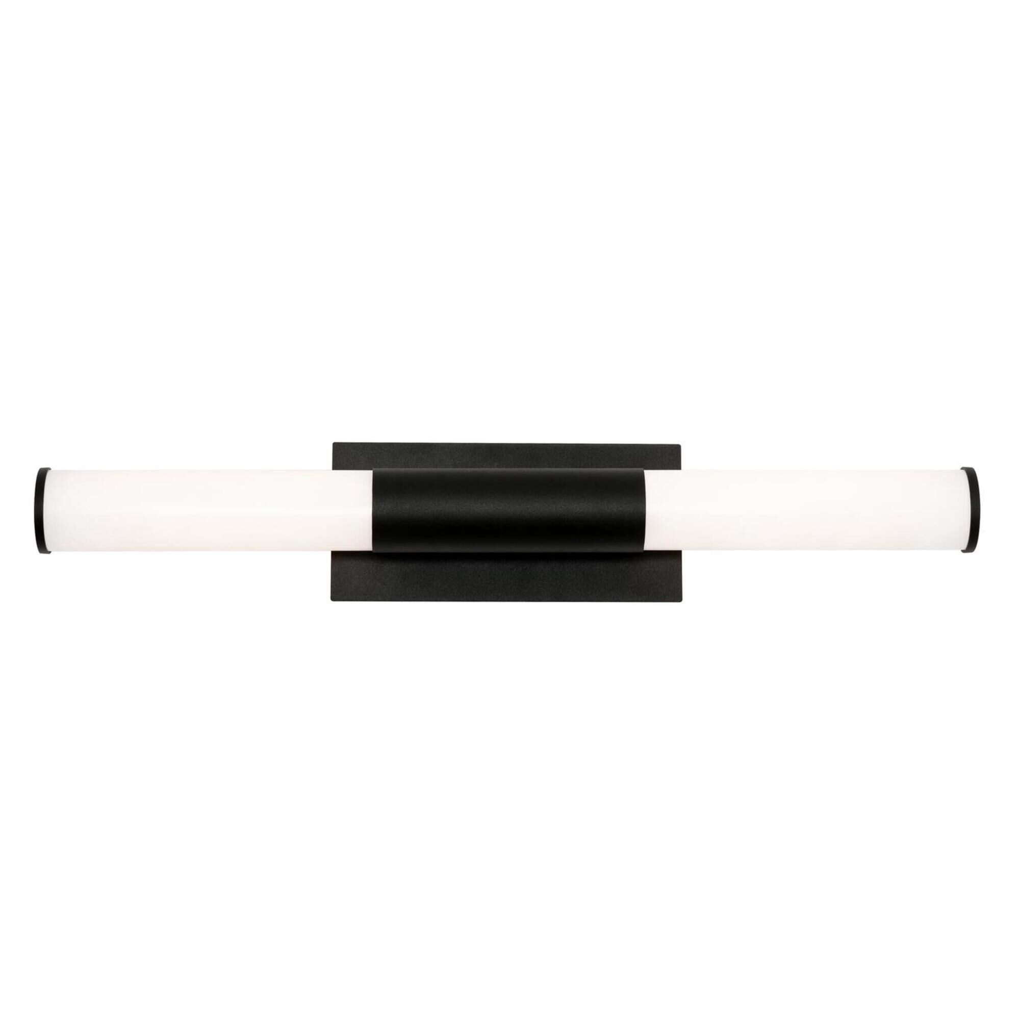 Shown in Black finish and White Acrylic glass