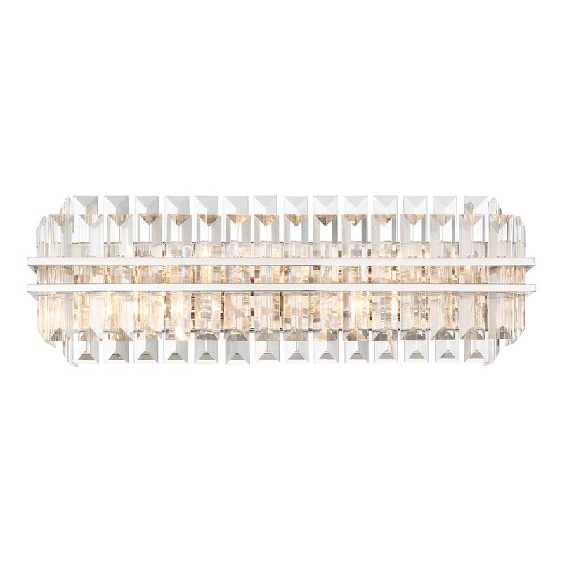 Hayes 24 Inch 4 Light Bath Vanity Light by Crystorama