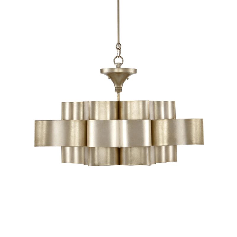 Grand Lotus 30 Inch Pendant Light by Currey & Company