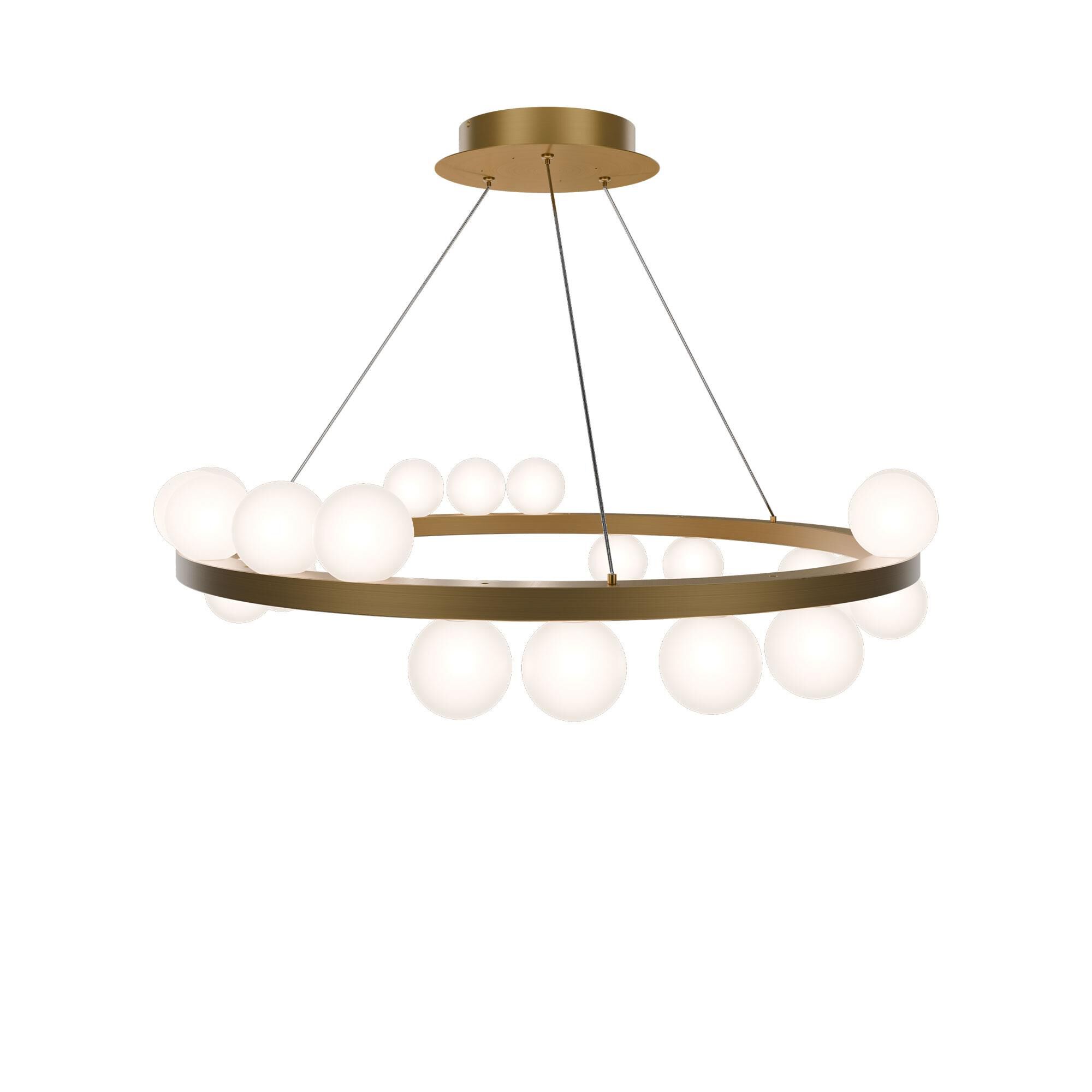 Shown in Aged Brass finish