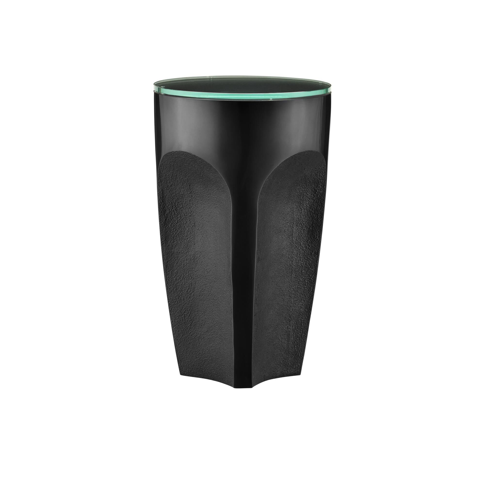 Shown in Black, Clear finish