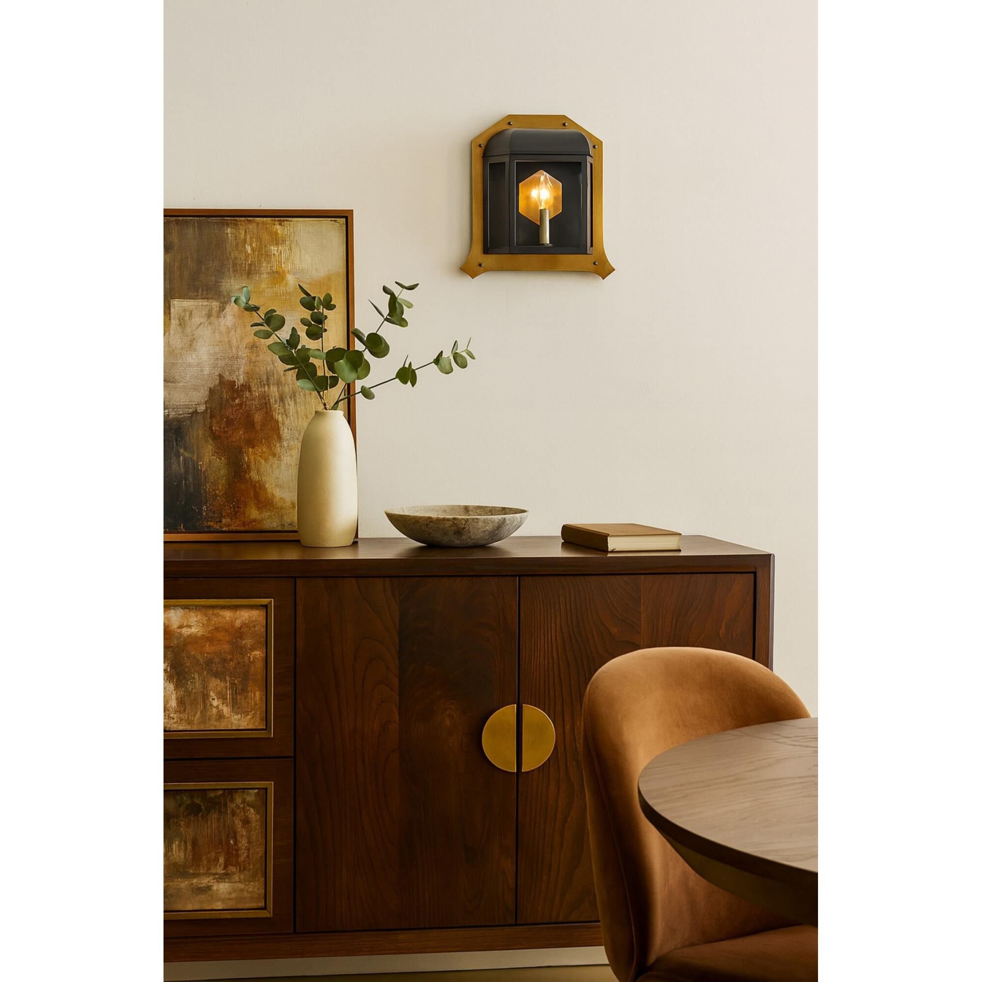 Ron Henderson Gaslighter 15 Inch Wall Sconce by Varaluz