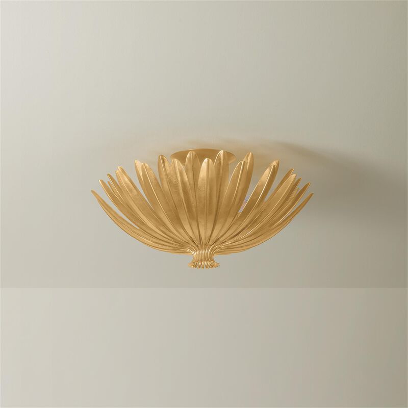 Whitfield 18 Inch 3 Light Semi Flush Mount by Hudson Valley Lighting