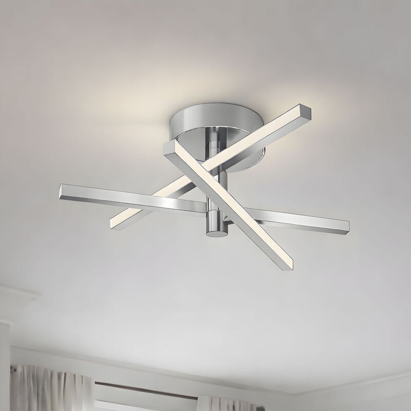 Knoll 18 Inch Semi Flush Mount by AFX Lighting