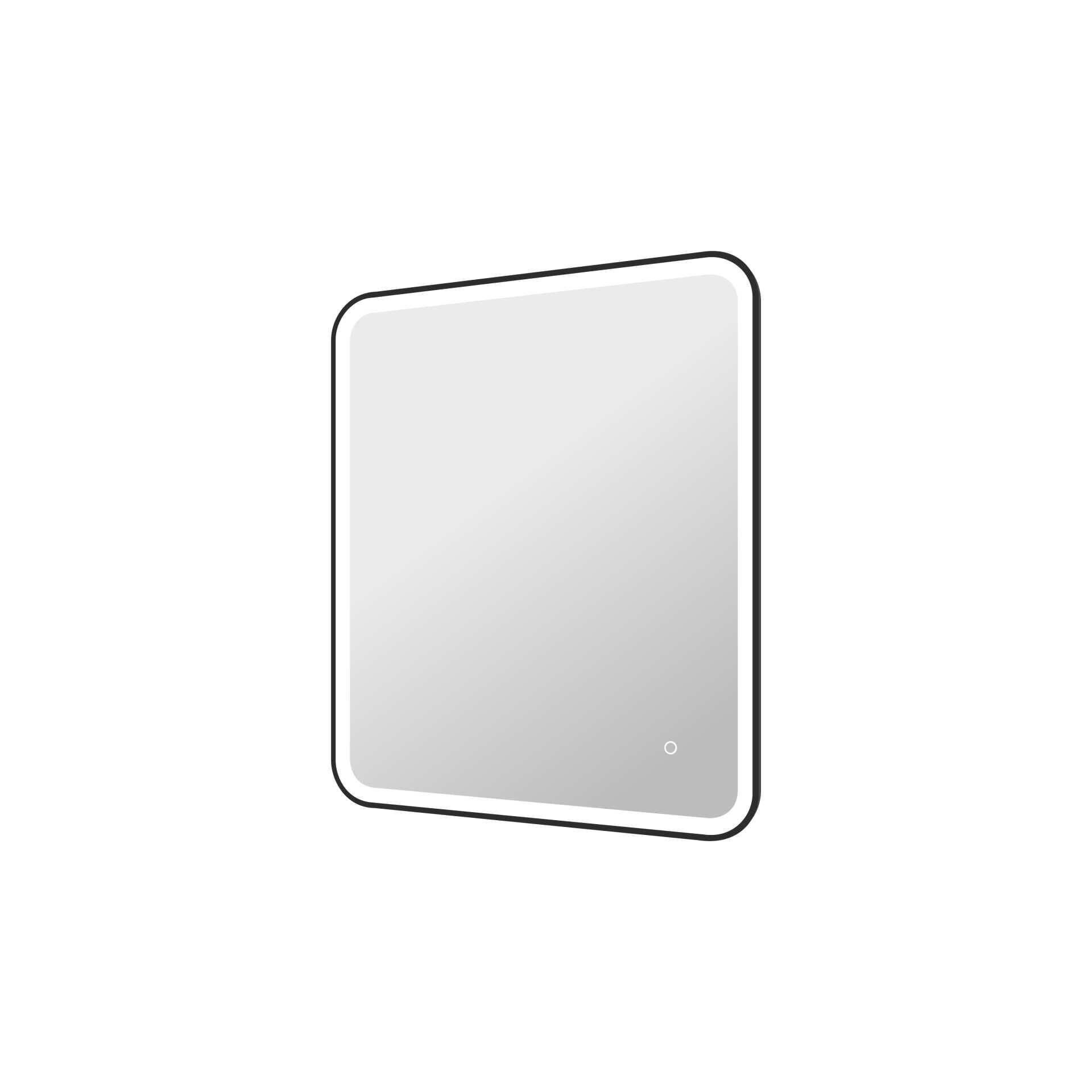 Harmoni 36 Inch Rectangular LED Lighted Mirror by Elegant Decor